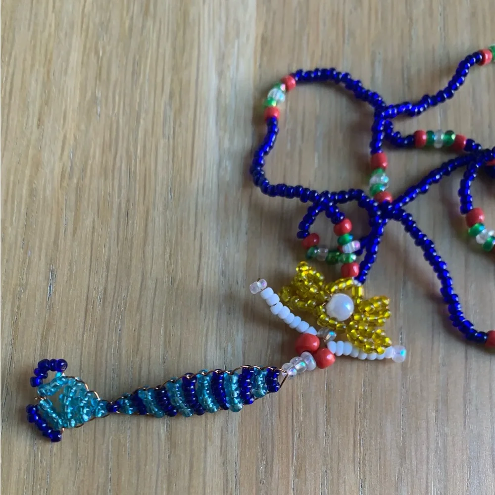 Beaded Mermaid Necklace - Picture 2 of 7